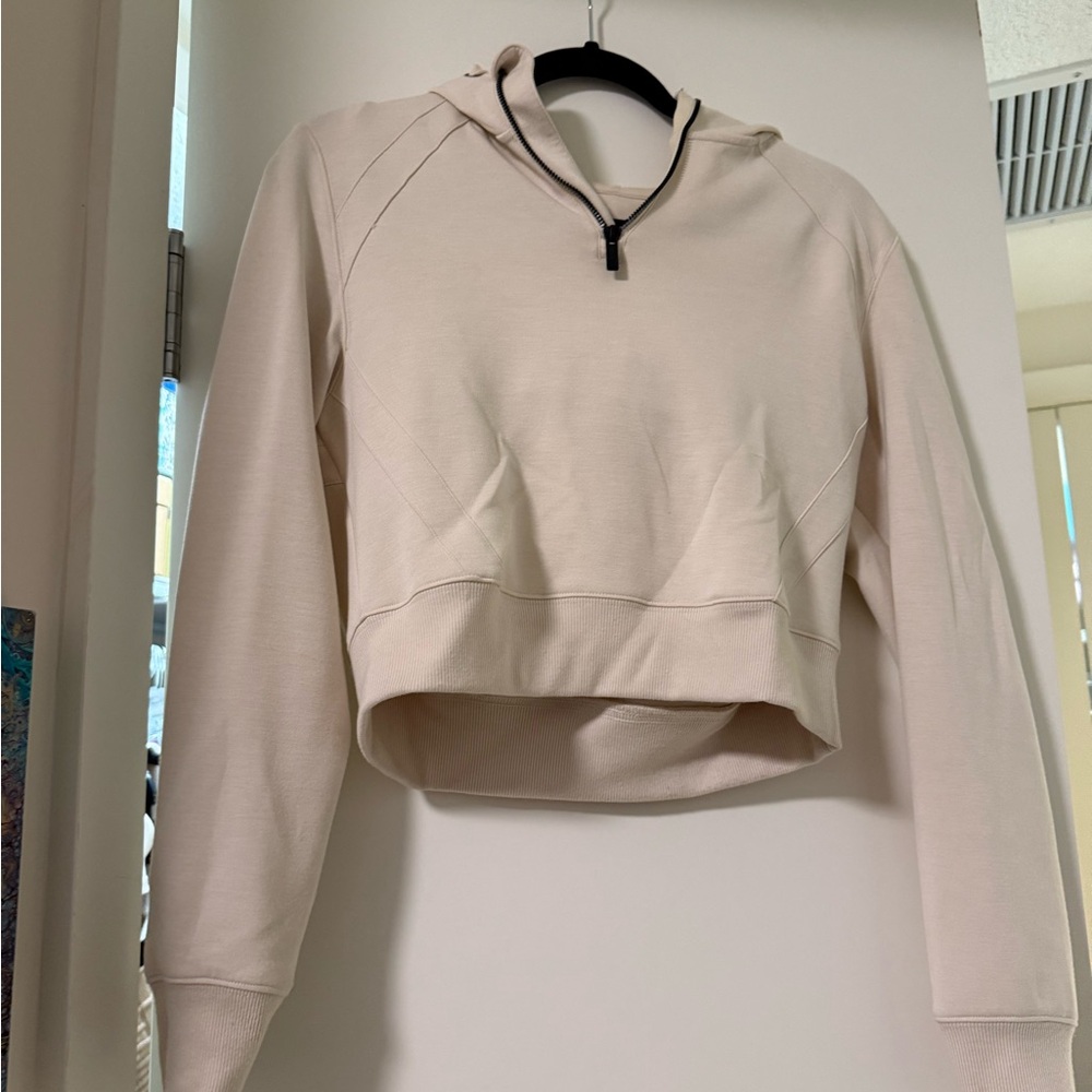 Like new BYLT Basics Women's Light Beige Hoodie
